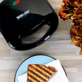Better Chef IM-292B Panini Contact Grill Press in Black and Stainless Steel