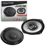 Kenwood KFC-6966S 6" x 9" 3-way Speakers Plus 6.5" 2-way Car Coaxial Speakers