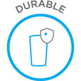 Libbey Robusta Glass Coffee Minimalist Clear Mugs 13 Ounce Capacity (Set of 4)