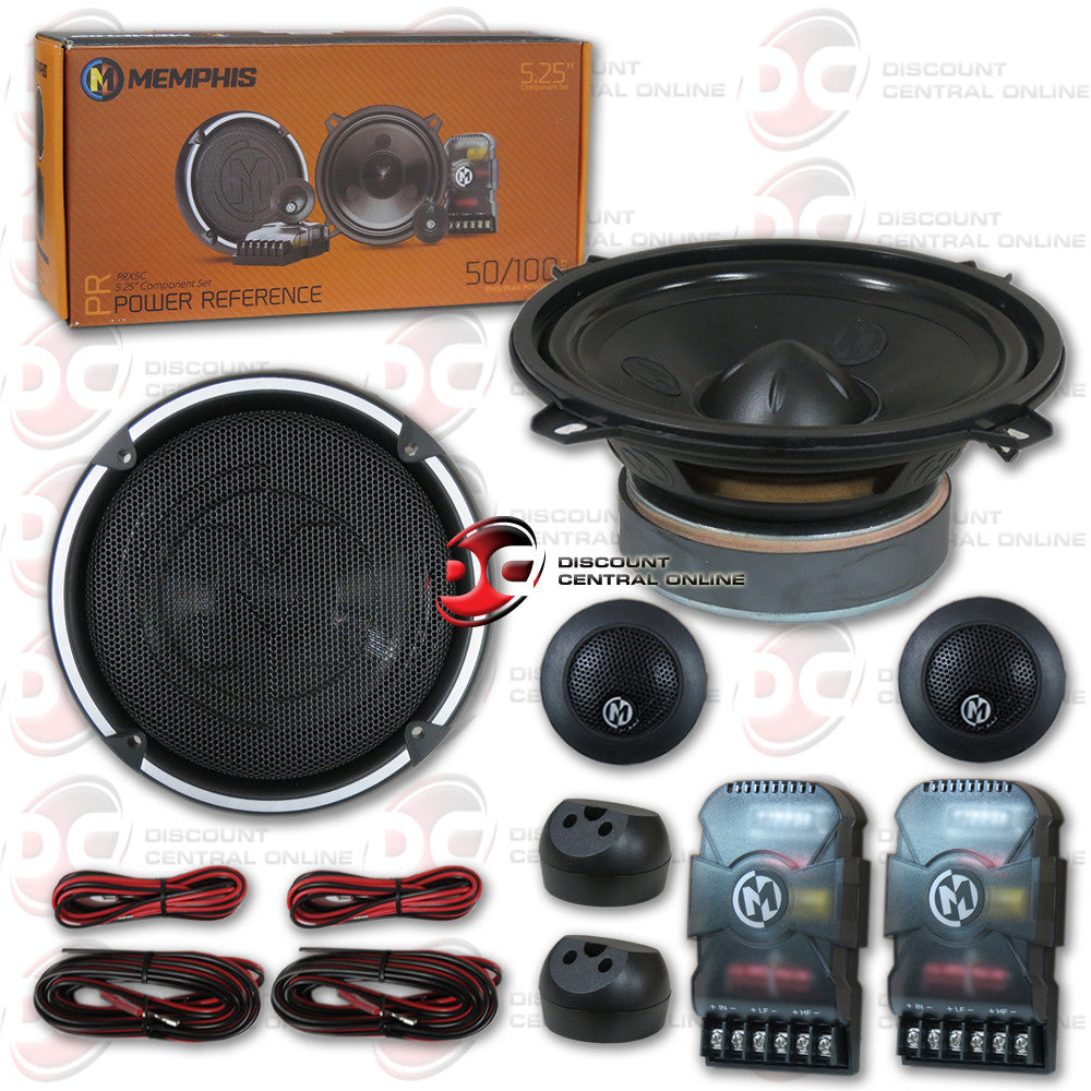 Memphis 15PRX5C 5.25" Car Component Speakers System