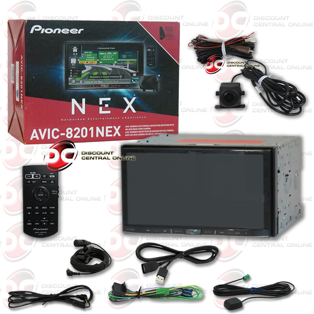 PIONEER AVIC-8201NEX 7" CAR AUDIO MULTIMEDIA RECEIVER AM/FM/CD/DV DiscountCentralOnline