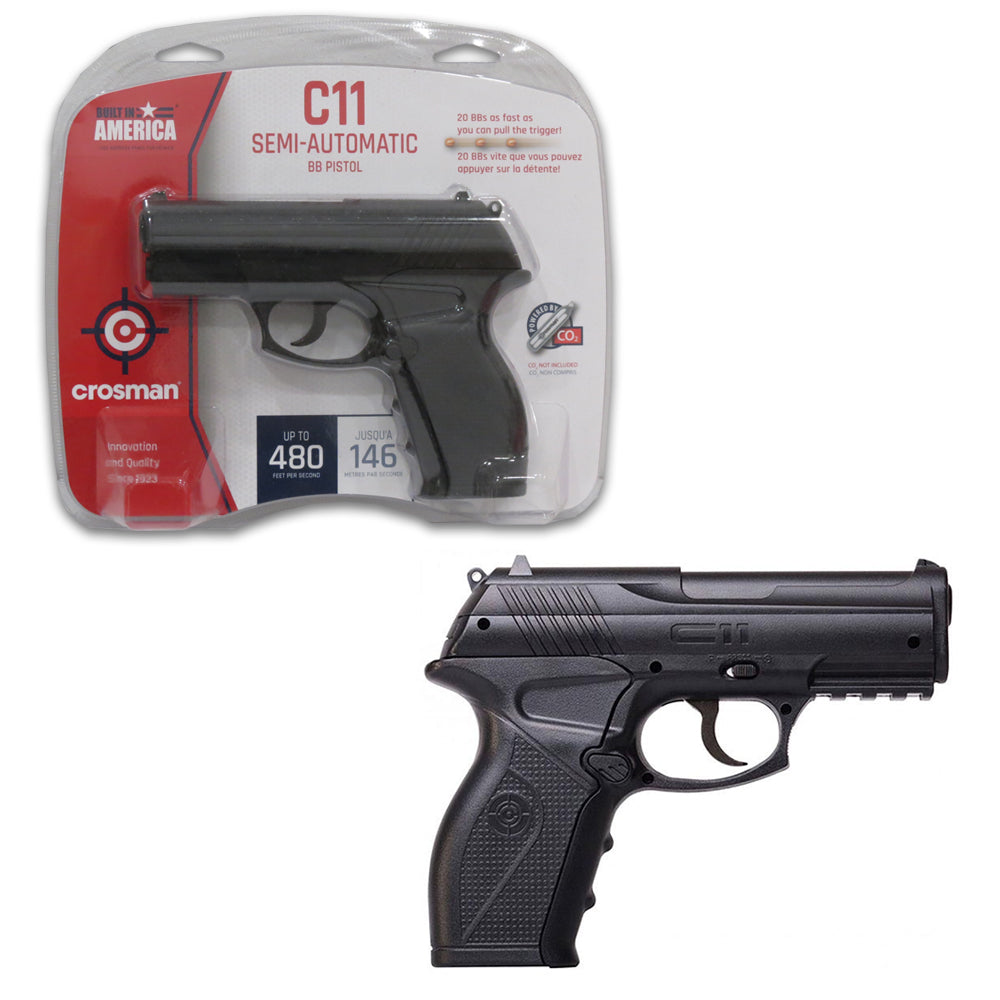 Crosman ‎C11 CO2 Air Pistol - Black for sale online