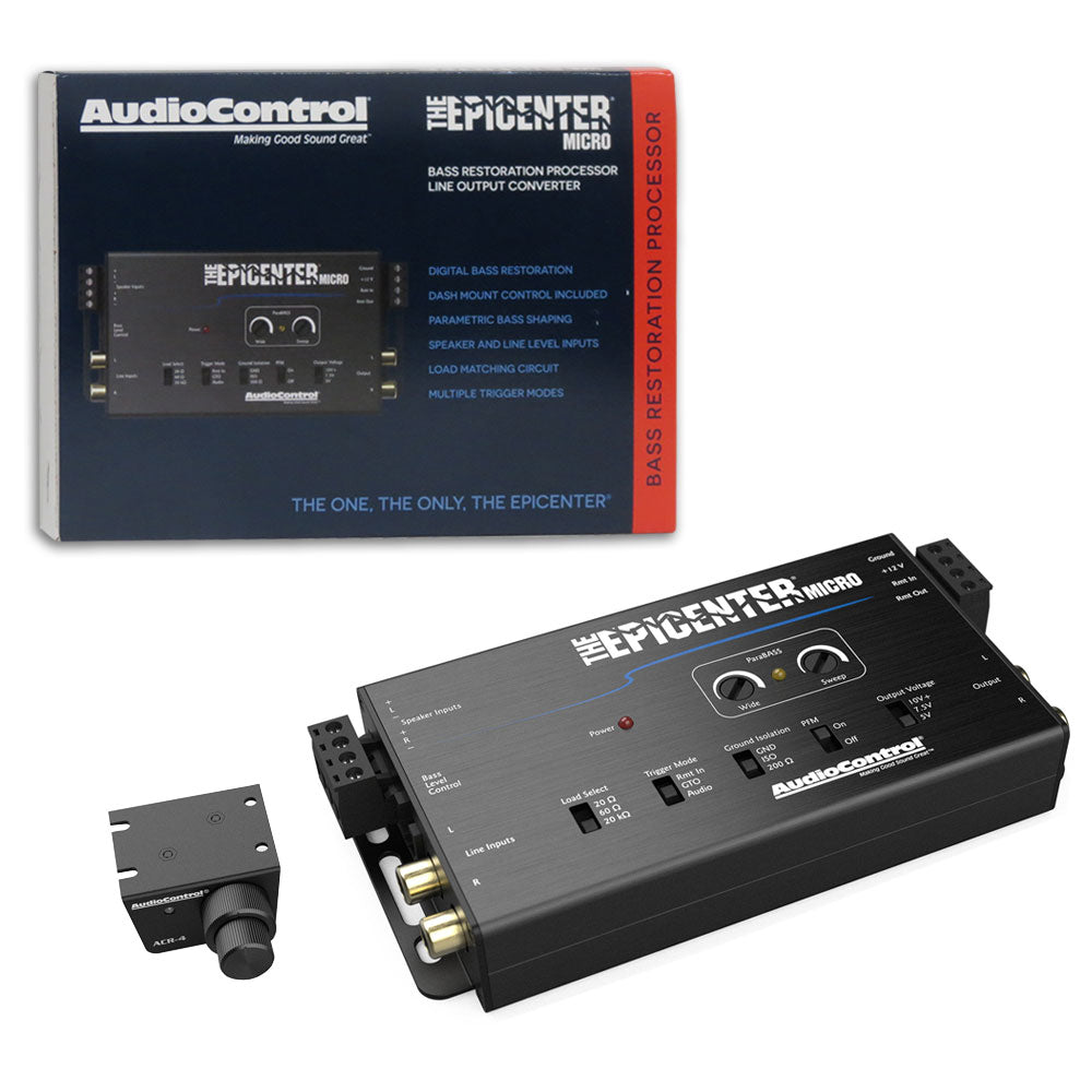 AudioControl Epicenter Micro Bass Restoration Processor & Line Output