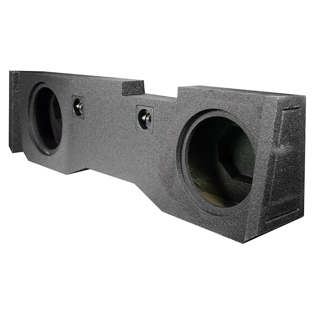 QPower QBOMB Dual 10″ Sub Woofer Enclosure Box for 20142018 GMC Chevy