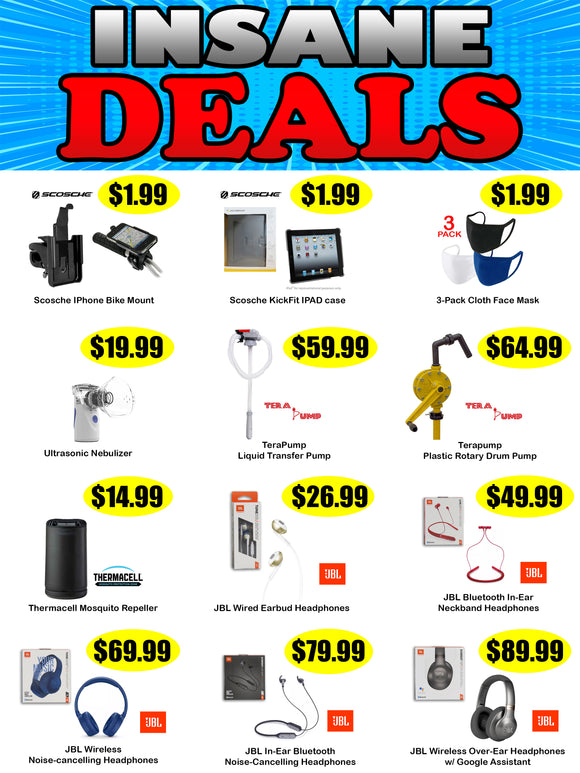 INSANE DEALS