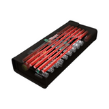 Wera VDE INSULATED Kraftform Kompakt W 2 Metric Maintenance 35-Piece Set (NEW)