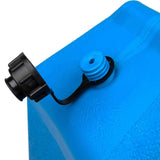 Wavian 22 Liter 5.8 gal. Blue Heavy Duty Food Grade Water Can | 3216 - 2 PACK