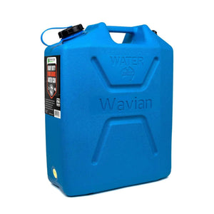 Wavian 22 Liter 5.8 gal. Blue Heavy Duty Food Grade Water Can | 3216