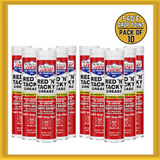 Lucas Oil 10005 Red "N" Tacky Grease 14-ounce 540°F Drop Point Pack of 10 New