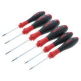 Wiha 36291 6-Piece SoftFinish Torx Screwdriver Set (T6, T7, T8, T9, T10, T15)