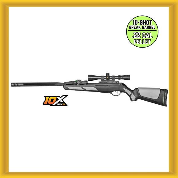 Gamo Swarm Viper 10X GEN3i .22 caliber 10-shot Break Barrel Air Rifle with Scope