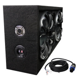 Audiopipe AP-CHULD-102 10" 600 Watts Max Power High Performance Sealed Enclosure