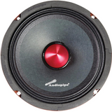 Audiopipe APMB-628PR 6" 100W RMS Power 4 Ohms Low Mid Frequency Car Speakers NEW