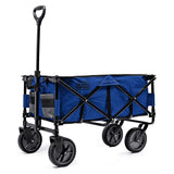 Black+Decker Collapsible Storage Cart Folding Utility Wagon