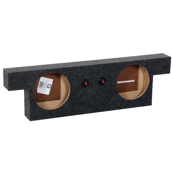 QPower Dual 10″ Sealed Carpeted Empty Woofer Enclosure for ’04-12 Colorado/Canyon Crew Cab