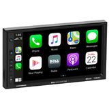 Boss 7″ Double DIN Fixed Face Touchscreen Receiver w/ Apple CarPlay Android Auto