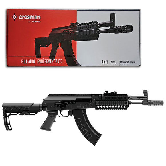 Crosman AK1 Full Auto / Semi Auto CO2 Powered 28 Rounds Mag BB Air Rifle | CAK1