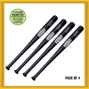 x4 Cold Steel 29" Brooklyn Crusher Black Polypropylene Bat (CS-92BSS) NEW