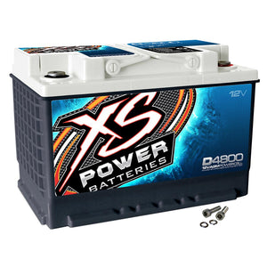 XS POWER BATTERIES D4800 12V BCI GROUP 48 AGM POWER CELL BATTERY 3000 MAX AMPS