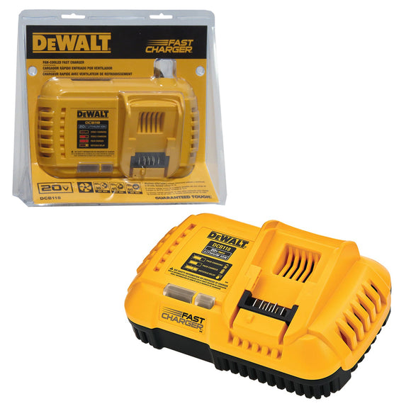 DEWALT DCB118 20V MAX*/ 60V MAX* FAN COOLED FAST CHARGER
