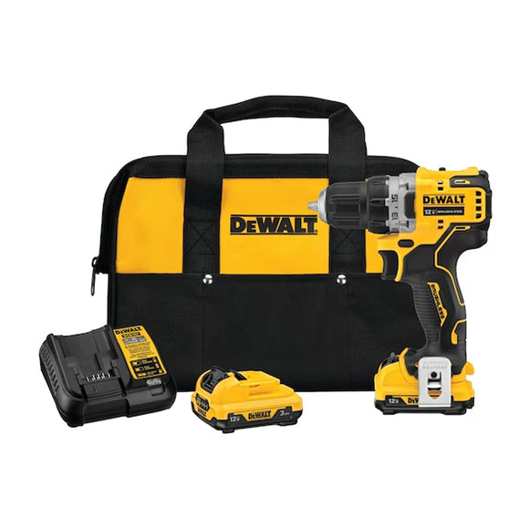 Dewalt XTREME 12V MAX Brushless Cordless 3/8 in. Drill/Driver Kit | DCD701F2