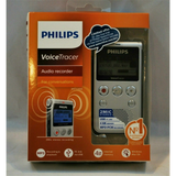 Philips DVT1300 Audio Voice Recorder 3.5mm Jack 4 GB Memory Storage Micro SD