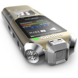 Philips DVT8010 Voice Tracer Audio Recorder w/ Wireless Remote Control Gold