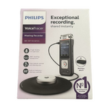 Philips DVT8110 Voice Tracer Meeting Recorder Brand New 360 Degree Recording