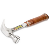 Estwing E16C Hammer 16 oz. Curved Claw with Smooth Face and Genuine Leather Grip