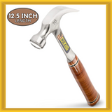 Estwing E16C Hammer 16 oz. Curved Claw with Smooth Face and Genuine Leather Grip