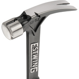 Estwing 15 oz. Ultra Sleek Profile Smooth Face Hammer Black Shock Reduction Grip