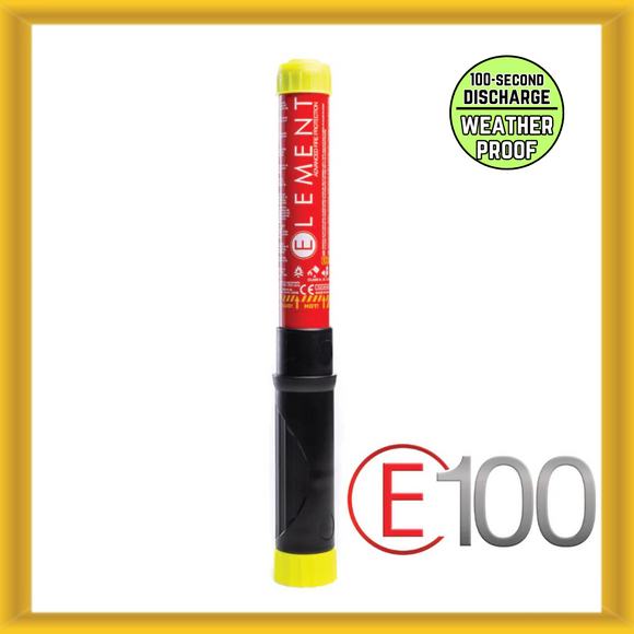 Element E100 100-Second Discharge Weatherproof Fire Extinguisher (NEW)