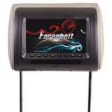 Farenheit HRD-71CC 7" Universal DVD Headrest Monitor w/ USB and Aux Input (NEW)