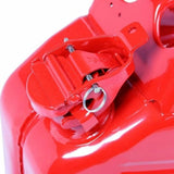 WAVIAN RED 10 LITER ORIGINAL NATO JERRY STEEL GAS CAN - 2 PACK