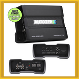 Autotek Mean Machine Compact Series 3000W Power 2-Channel Class D Car Amplifier