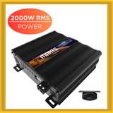 Marts Digital MXD20002OHM Full Range Monoblock Amplifier 2 OHM 2000W RMS Power