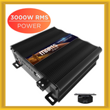 Marts Digitals MXD30001OHM Full Range Monoblock Amplifier 3000W RMS Power 1 OHM