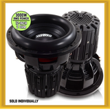 Sundown Audio NS-Series Version 6 12" 3000W RMS Power 2 Ohm DVC Car Subwoofer