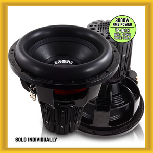 Sundown Audio NS-Series NS6 Version 6 15" 3000W RMS 2 Ohm Power Car Subwoofer