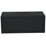 Q Power QBOMB Dual 10" Horn Ported Vented Enclosure Subwoofer Box | QBOMB10HP