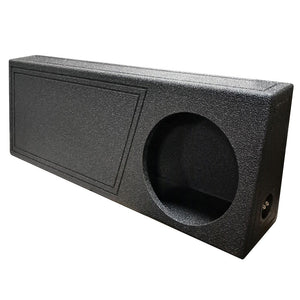 Q Power Single 12" Vented Subwoofer Box Ported Truck Style (Behind Seat)