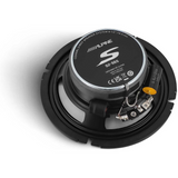 Alpine S-Series S2-S65 Next Generation 6.5 Inch High-Res Coaxial Car Speaker Set