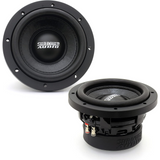 x2 Sundown Audio SA-6.5 SW D2 6.5" 200W RMS Power DVC 2-Ohm Car Subwoofer (NEW)