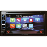 Blaupunkt 6.2” 2 DIN Fixed Face Touchscreen DVD Receiver w/ BT, USB/SD & Remote