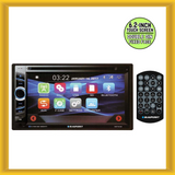 Blaupunkt 6.2” 2 DIN Fixed Face Touchscreen DVD Receiver w/ BT, USB/SD & Remote