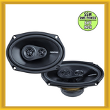 Memphis Audio Street Reference Series 6x9" 55W RMS Power Coaxial Car Speakers
