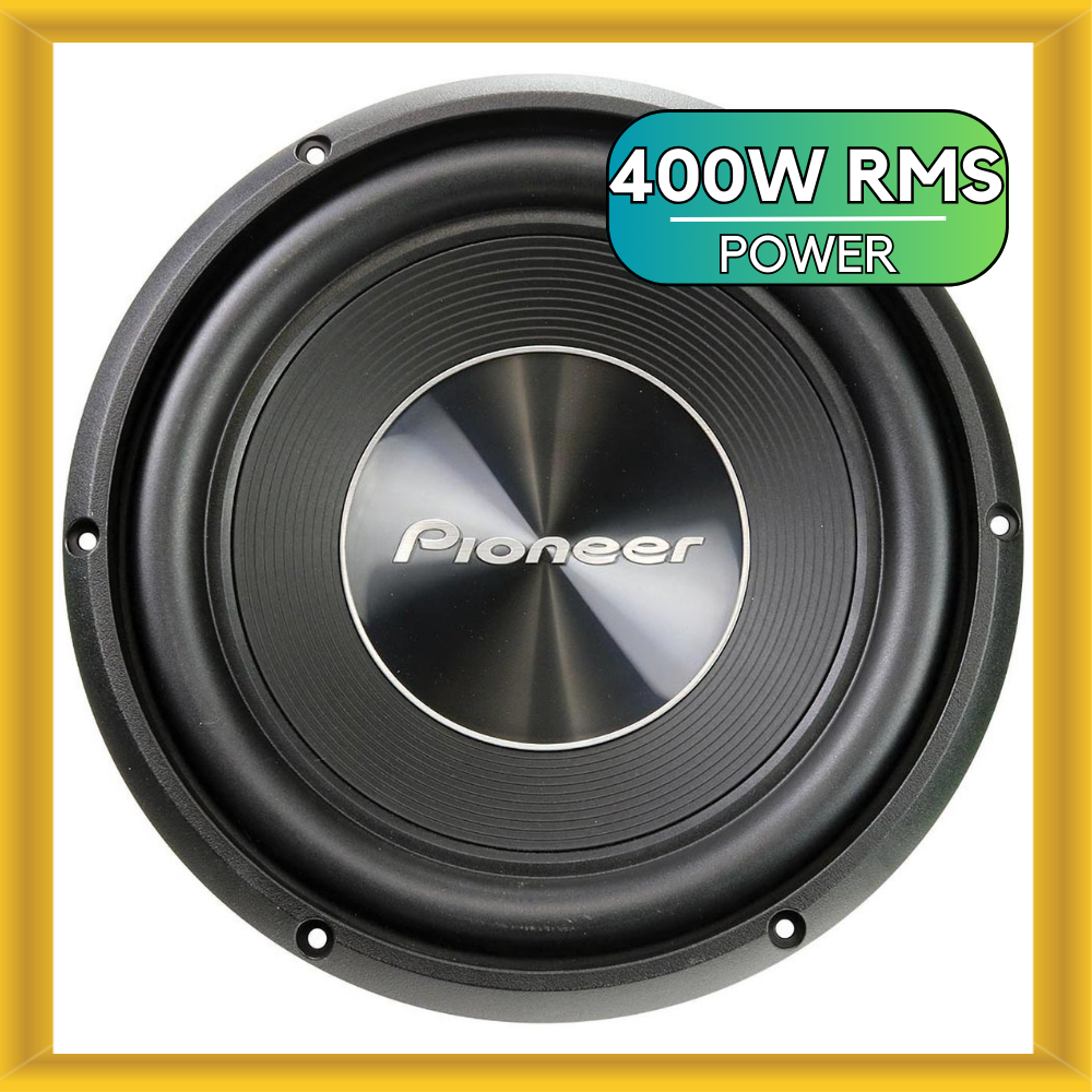 Pioneer TSA250D4 10 Inch Car Subwoofer 400W RMS 1300W Max Dual 4 Ohm V
