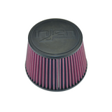 Injen Technology X-1015-BR 8-Layer Oiled Cotton Gauze Air Filter (Black/Red) New