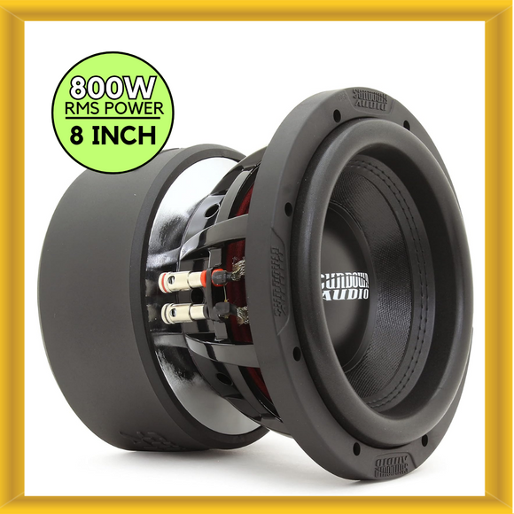 Sundown Audio SA-8 V.3 D2 8 Inch Car Woofer 800 Watts RMS Dual 2 Ohm Voice Coil