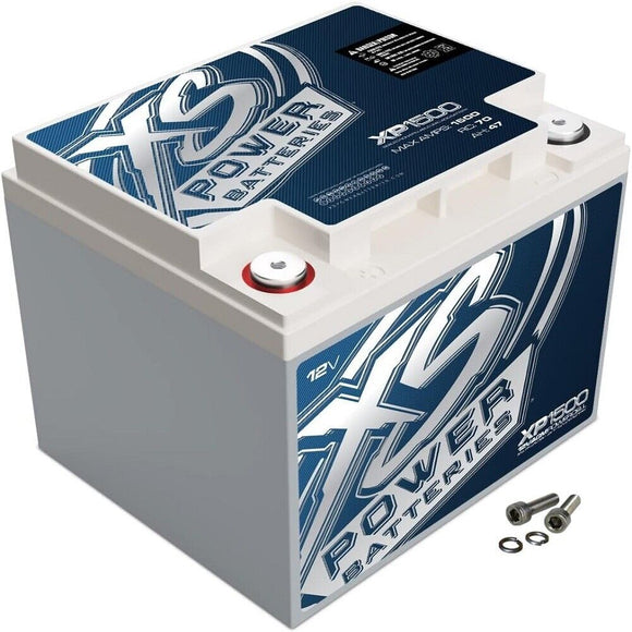 XS Power XP1500 12V 1500 Amp Deep Cycle AGM Car Audio Battery/power Cell